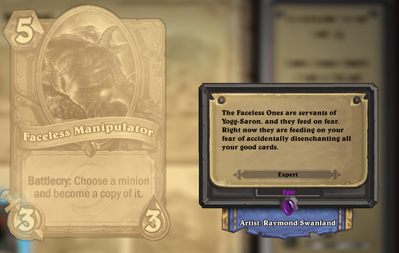 Illustration for article titled Hearthstone Cards Are Funnier Than You'd Expect